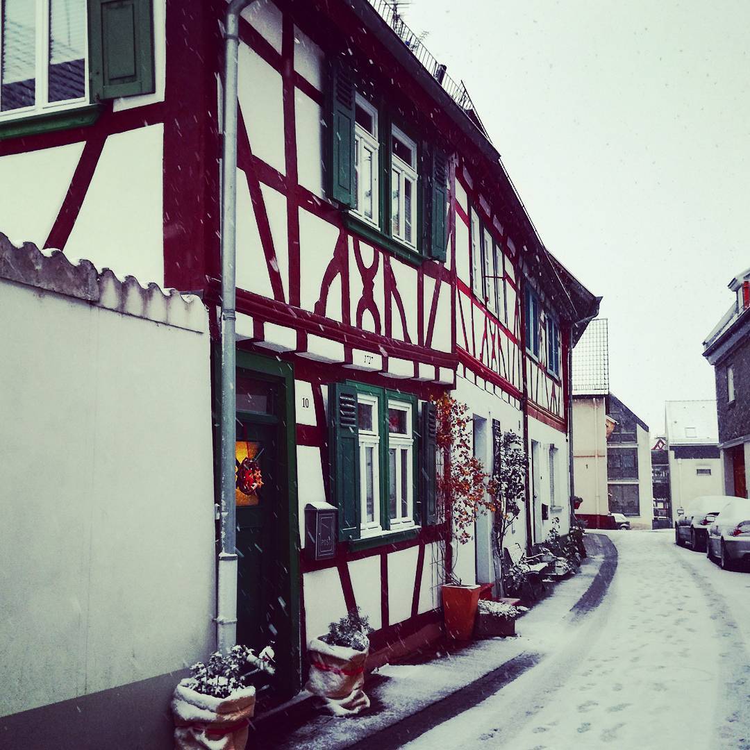 Auch so kann der Winter in Seligenstadt aussehen